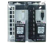 Купить - кардридер  Концентратор USB2.0 Atcom TD1082 (10721) 7хUSB2.0