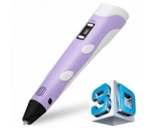 Купить - 3D-ручку  3D ручка горячая ручка Smart 3D Pen 2 Purple