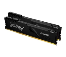 Купить - оперативную память  Модуль памяти DDR4 Kingston FURY Beast 2x16GB 3600 MHz (KF436C18BBK2/32) [79111]