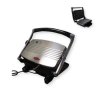 Купить - электрогриль  Гриль Wimpex WX 1060 антипригарный нержавеющая сталь/черный 1200 Вт (WX 1060_779)