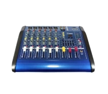 Купить - аналоговый микшерный пульт  Аудио микшер Mixer BT6300D 7ch., Профессиональный аудио микшерный пульт, Активный микшер 7-канальный вход