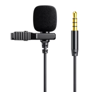 Купить - микрофон для караоке  Микрофон петличный петличка JOYROOM Lavalier Microphone JR-LM1 AUX 3m