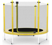 Купить - батут  Батут Atleto 152 см с сеткой желтый (5 ft) (21000100)