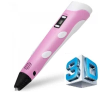 Купить - 3D-ручку  3D ручка горячая ручка Smart 3D Pen 2 Pink