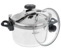 Купить - скороварку  Скороварка нержавейка Bohmann 28 см, 11 л (BH-3511) (3511-BH)