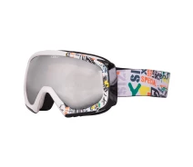 Купить - лыжную маску  Лыжные очки WORKER Hiro with Graphic Print - White Graphics (4098G)