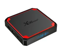 Купить - приставку Smart TV  Android TV приставка Amlogic TV BOX X96 Mini Plus S905W4, 1GB RAM, 8GB ROM black