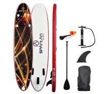 Купить - SUP доску  Гребная доска SUP с веслом и аксессуарами Spartan SUP 10' Коричневый (S3409)