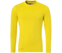 Купить - детское термобелье  Футболка компрессионная детская Uhlsport BASELAYER желтая 1003078 16 Размер 140 см