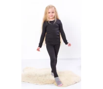 Купить - детское термобелье  Термобелье для девочки Носи Своє 122 Черный (6349-064-v11) (p-8601-93081)