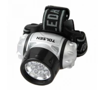 Купить - фонарик  Фонарь налобный LED Tolsen Tools на батарейках 3 х AAA, 50 лм