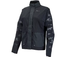 Купить - куртку женскую  Куртка женская Nike W NK TF RUN DVN JACKET черная DX0325-010 Размер M (DX0325-010_M)