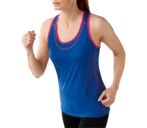 Купить - женское термобелье  Термомайка Smartwool Women's PHD Ultra Light Tank S Синий