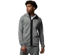 Купить - мужскую толстовку  Толстовка Nike M J DF SPRT STMT AIR FLC FZ серая DV9783-063 Размер S (DV9783-063_S)