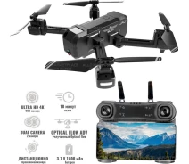 Купить - квадрокоптер  Квадрокоптер Blitz HS107 Ultra HD 4K + 720p камера до 18 мин. полет Серый