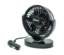 Купить - автомобильный вентилятор  Вентилятор 12V на подставке скотч 4 дюйма Elegant два режима 101 549 (101549)