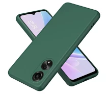 Купить - чехол для смартфона  Чехол Fiji Full Soft Premium для Oppo A78 (CPH2565) противоударный бампер с микрофиброй Dark Green