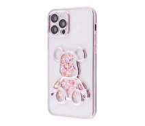 Купить - чехол для смартфона  Чехол для телефона PRC Shining Bear Case iPhone Xr Rose Gold
