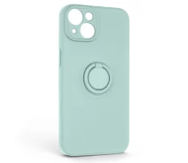 Купить - чехол для смартфона  Чехол накладка ArmorStandart TPU Icon Ring для Apple iPhone 14 Mint (ARM68694)