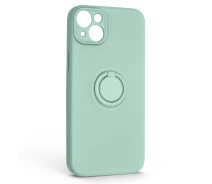 Купить - чехол для смартфона  Чехол накладка ArmorStandart TPU Icon Ring для Apple iPhone 14 Plus Mint (ARM68705)