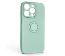 Купить - чехол для смартфона  Чехол накладка ArmorStandart TPU Icon Ring для Apple iPhone 14 Pro Mint (ARM68716)