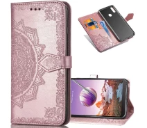 Купить - чехол для смартфона  Чехол Vintage для Honor 8A книжка кожа PU с визитницей розовое золото