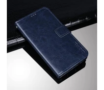 Купить - чехол для смартфона  Чехол Idewei для Iphone XS Max книжка кожа PU с визитницей синий