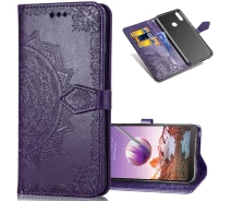Купить - чехол для смартфона  Чехол Vintage для Honor 8A книжка кожа PU с визитницей фиолетовый