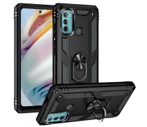 Купить - чехол для смартфона  Чехол Shield для Motorola Moto G60 противоударный Бампер с подставкой Black