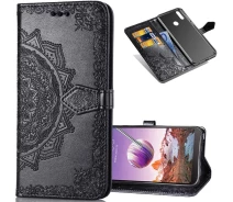Купить - чехол для смартфона  Чехол Vintage для Honor 8A книжка кожа PU с визитницей черный