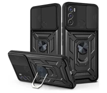 Купить - чехол для смартфона  Чехол Hide Shield для Motorola Moto G60 бампер противоударный с подставкой Black