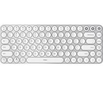Купить - клавиатуру  Клавиатура беспроводная Xiaomi MiiiW AIR85 Bluetooth Dual Mode (MWXKT01) MAC/iPad/PC (RU) White