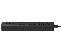 Купить - сетевой фильтр  Сетевой фильтр Mi Power Strip 3 Sockets/3 USB Ports Black