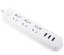 Купить - сетевой фильтр  Сетевой фильтр Xiaomi Power Strip 3 розетки + 3 USB White