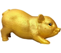 Купить - игрушку-антистресс  Мягкая игрушка антистресс Сквиши Squishy Свинка Золотая №56