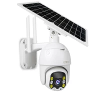 Купить - камеры видеонаблюдения  IP камера видеонаблюдения RIAS Q5 Wi-Fi PTZ 2MP уличная с солнечной панелью (3_00325)