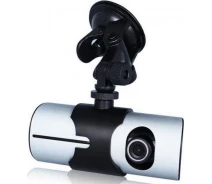 Купить - автомобильный видеорегистратор  Видеорегистратор RIAS DVR R300 с двумя камерами Silver (4_401594859)