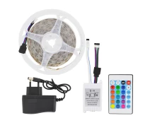 Купить - светодиодную ленту  Светодиодная лента RIAS 3528 LED RGB в бухте 4.5м разноцветная (4_00326)