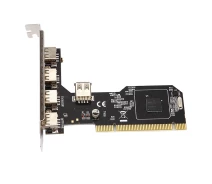 Купить - контроллер для компьютера  Контроллер PCI переходник на 5 USB 2.0 портов в Кропивьевце