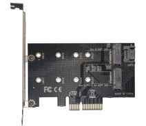 Купить - контроллер для компьютера  Контроллер Frime (ECF-PCIEtoSSD001.LP) PCI-E-M.2 (B&M Key) NGFF