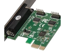 Купить - контроллер для компьютера  Контроллер Frime AX99100 (ECF-PCIto2S1PAX99100.LP) PCI-E-2xRS232+1xLPT