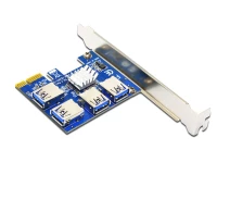 Купить - контроллер для компьютера  Контроллер Voltronic (YT=C-PCI-Е=>4*USB3.0/23148) PCI-Е - USB 3.0, 4 порта, 5Gbps, OEM Sava Family