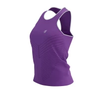 Купить - женскую майку  Майка женская бесшовная для тренировок Compressport Performance Singlet W, Lilac, S