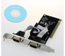 Купить - контроллер для компьютера  Контроллер PCI- RS232(9Pin)+RS232(9Pin), 2 порта, TX382B-2S