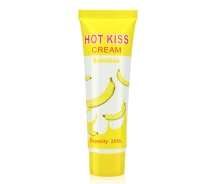 Купить - лубрикант  Лубрикант Hot Kiss Банан на водной основе Babydoll 30 мл Желтый 00183
