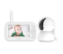 Купить - радионяню  Oditton BM628 5-дюймовый интеллектуальный детский монитор Baby monitor , видеоняня Радионяня с камерой и аудио (2092494445)