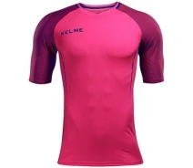 Купить - мужскую футболку  Футболка Kelme MONTES розово-темно-синяя 3871002.9925 Размер L (3871002.9925_L)