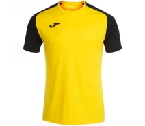 Купить - мужскую футболку  Футболка Joma ACADEMY IV желто-черная 101968.901 Размер M (101968.901_M)