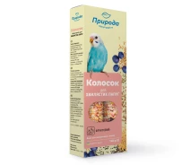 Купить - лакомство для птицы  Природа колосок для волнистых попугаев - корм и лакомство фруктовый 140 г Природа BGL-PR-050