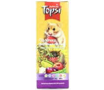 Купить - лакомство для грызуна  Палочки фруктово-овощные Topsi, 100 г